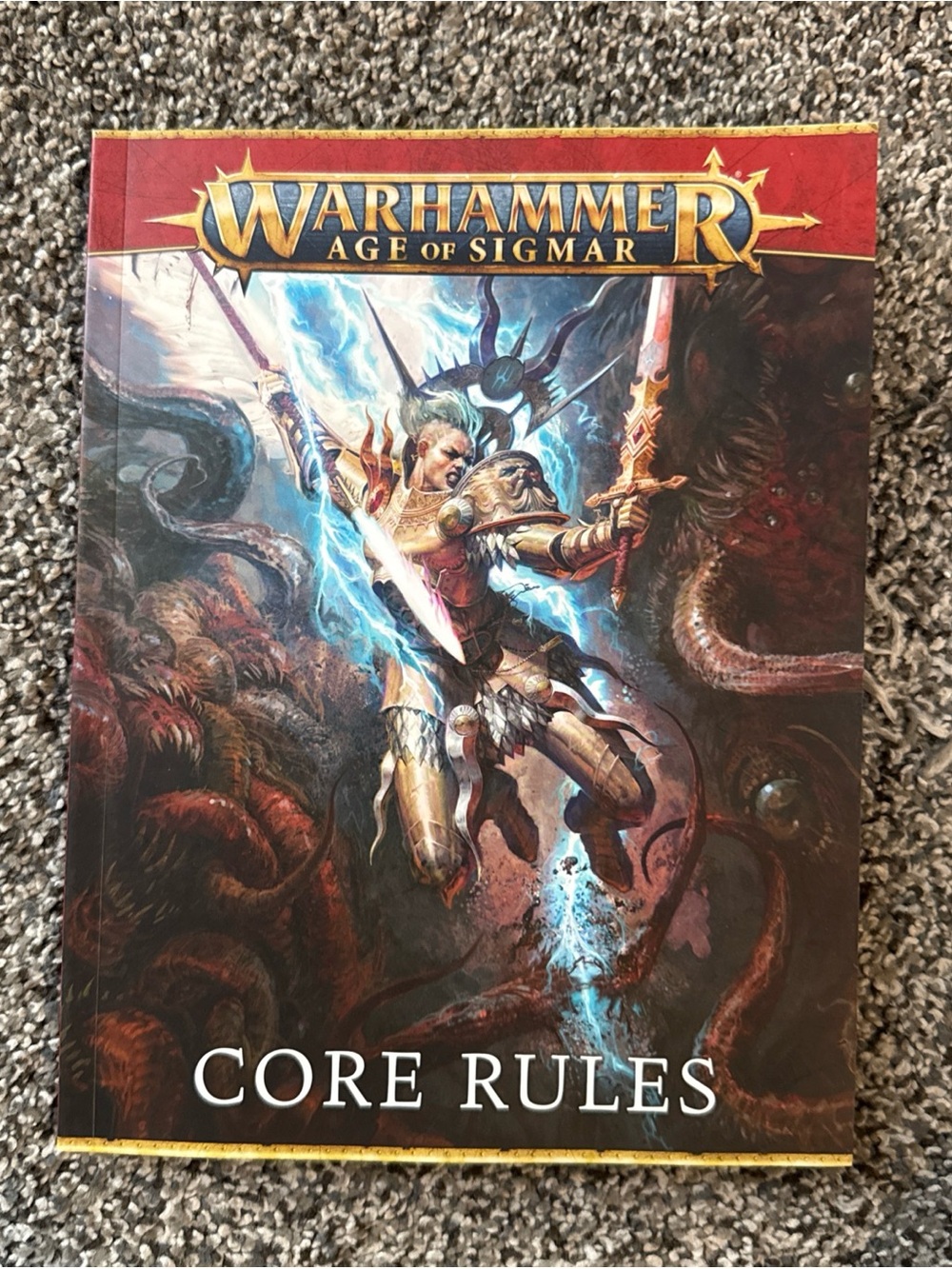 Warhammer Age Of Sigmar Soft Cover 8.25”x6.25” Core Rules Booklet Reference